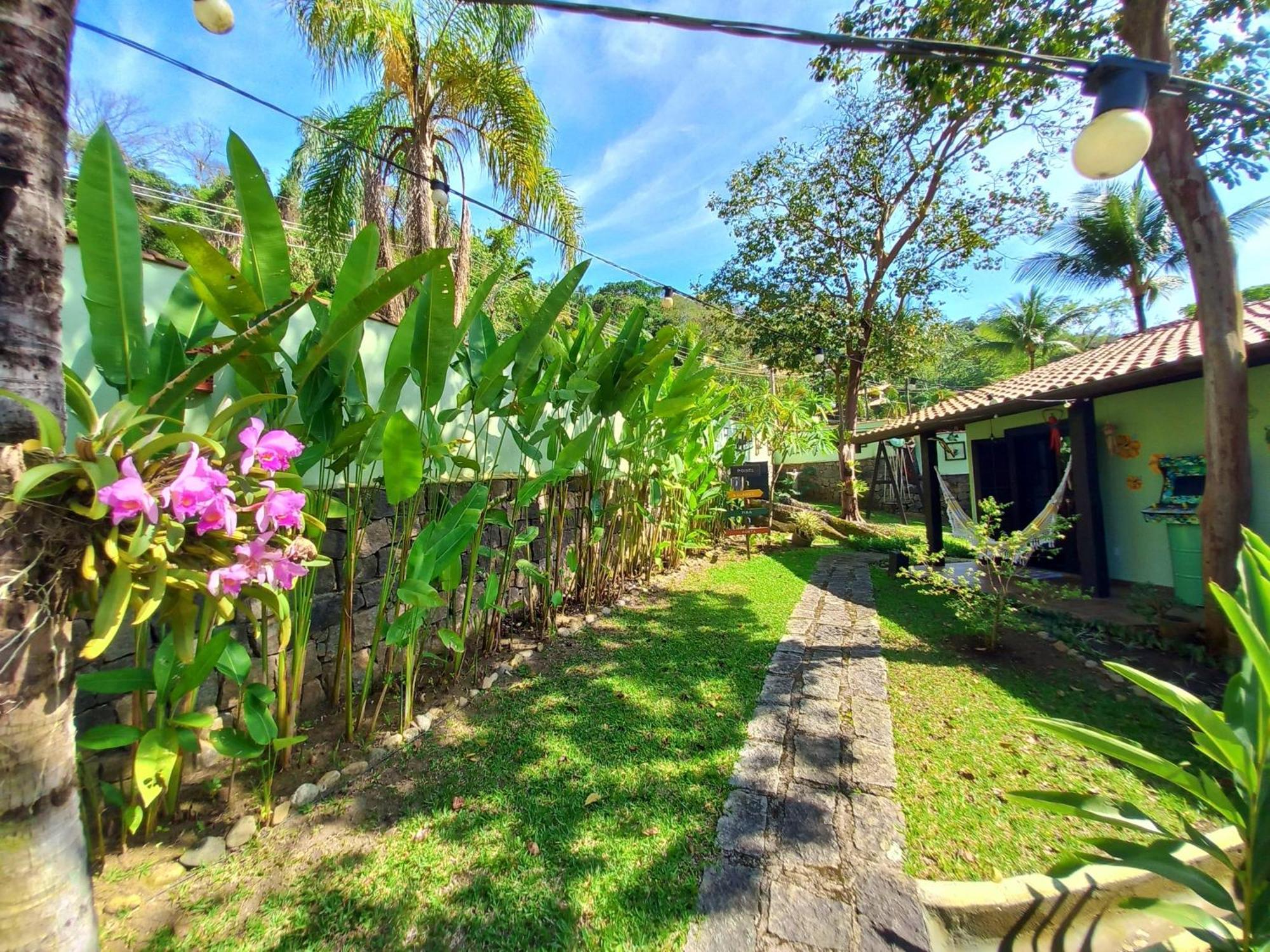 Chales Recanto Dos Moleiros Ilhabela Exteriör bild