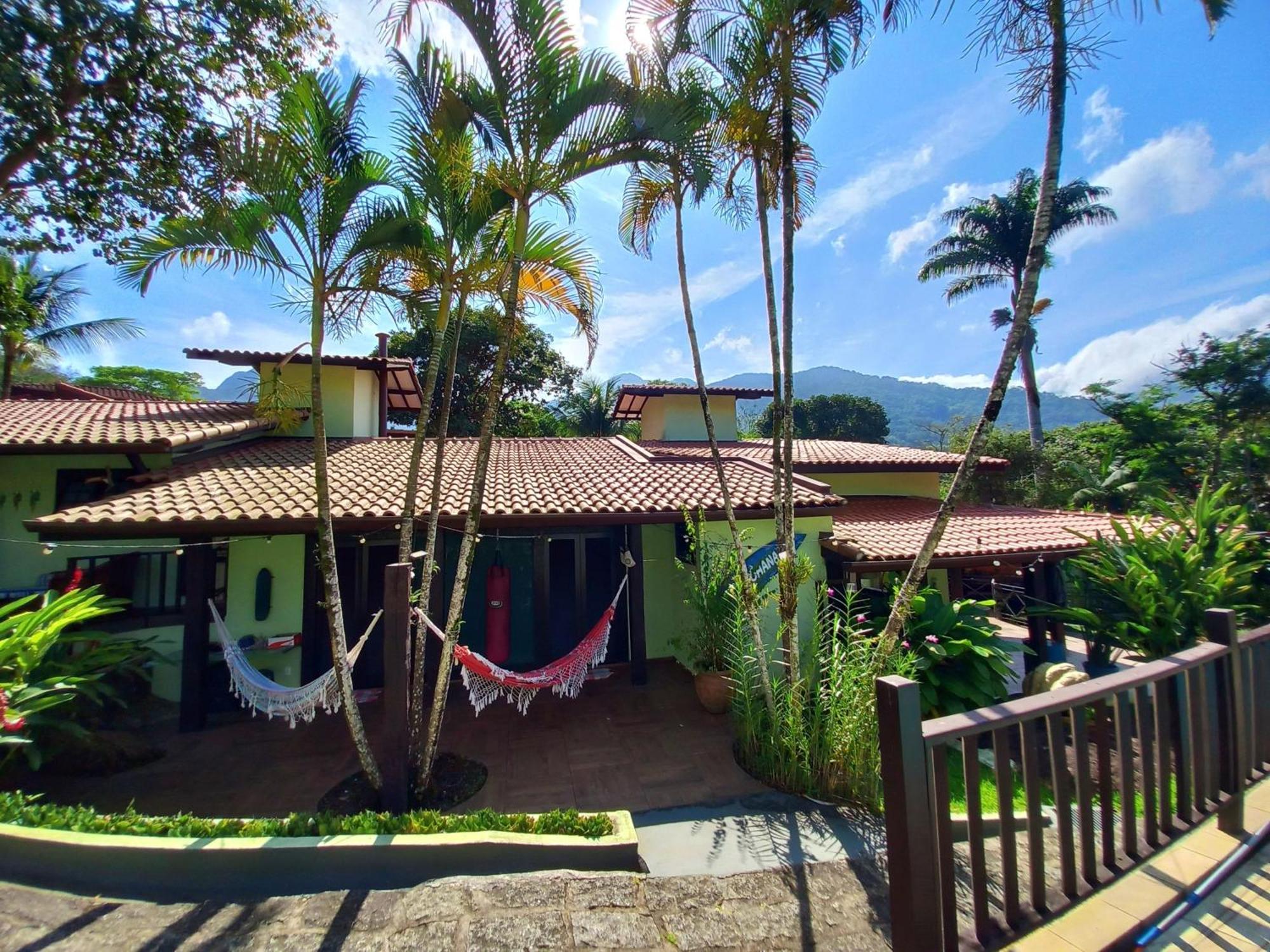 Chales Recanto Dos Moleiros Ilhabela Exteriör bild