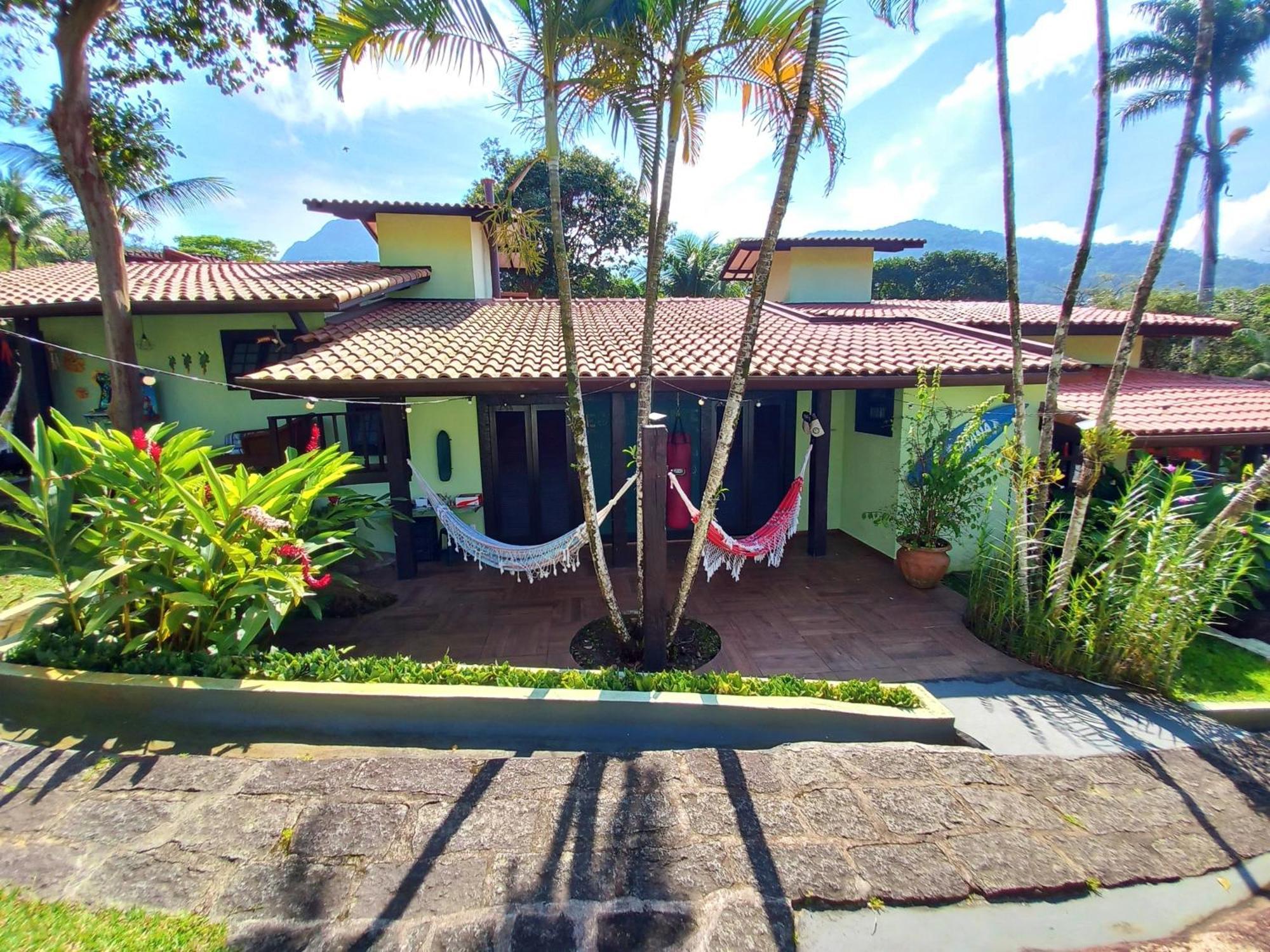 Chales Recanto Dos Moleiros Ilhabela Exteriör bild