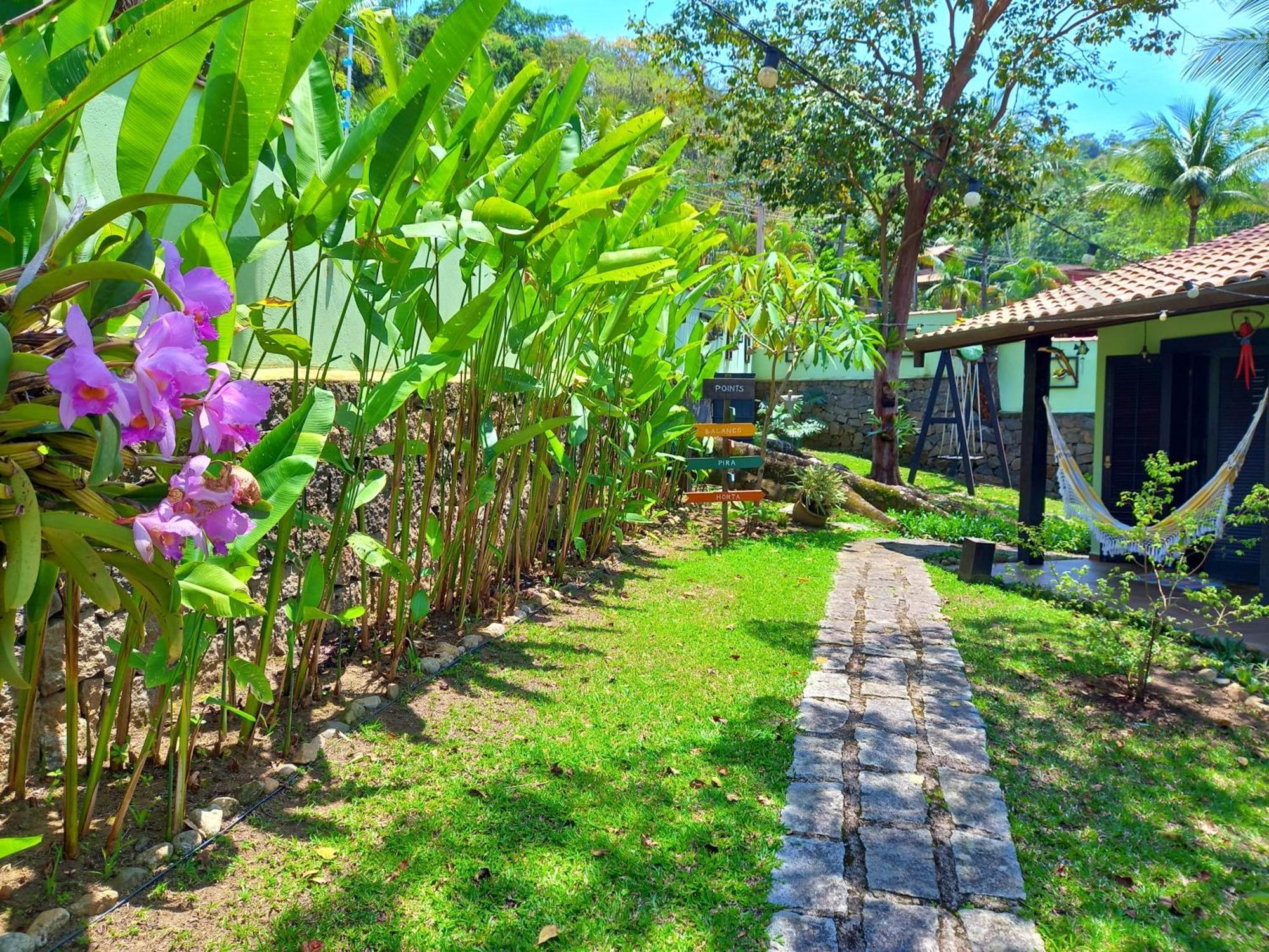 Chales Recanto Dos Moleiros Ilhabela Exteriör bild